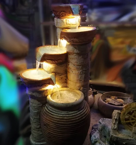 آبنمافایبرگلاس ستون سنگی