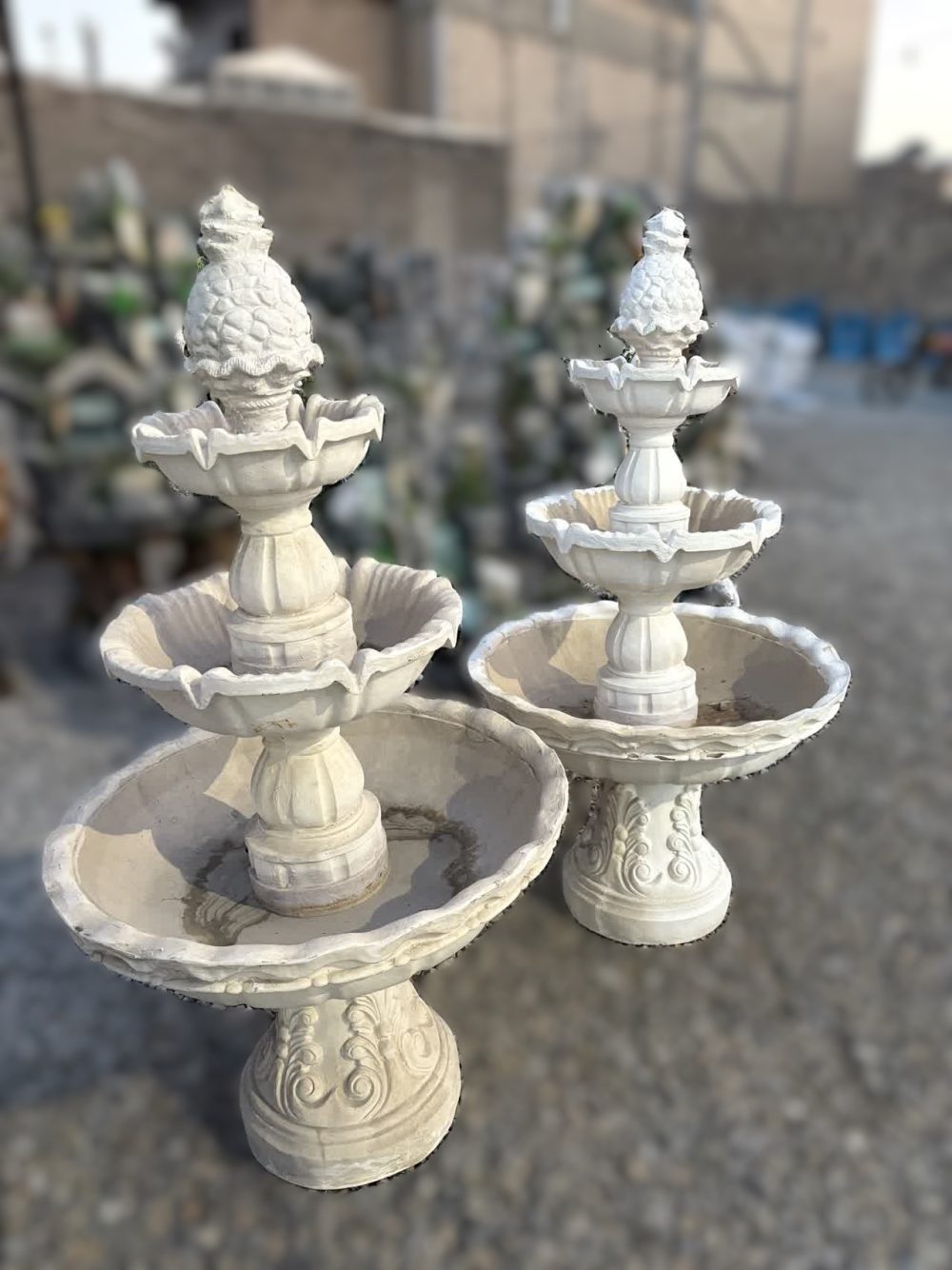 آبنما فایبرگلاس حوض طبقاتی