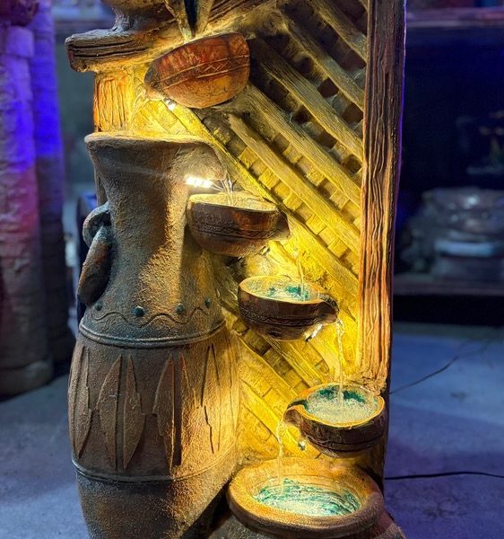 آبنما فایبرگلاس کوزه آجری